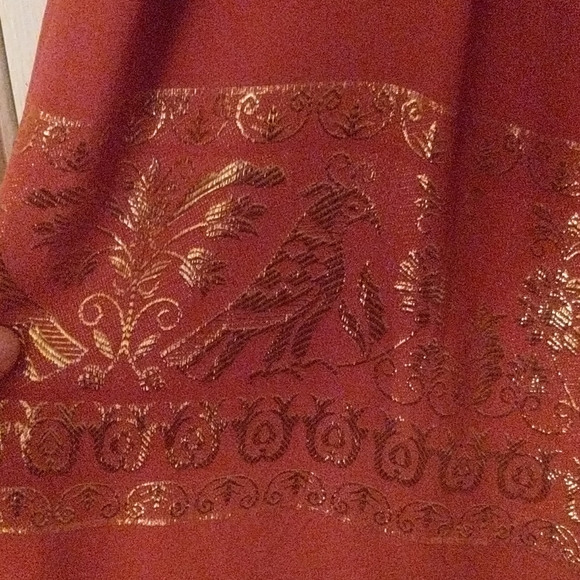 Anthropologie Silk Embroidered Dress - Picture 3 of 3